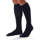 Classic Compression Black Knee-High Socks Closed Toe